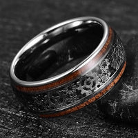 TUNGSTORY elegáns férfi gyűrű (54-72 méret)
