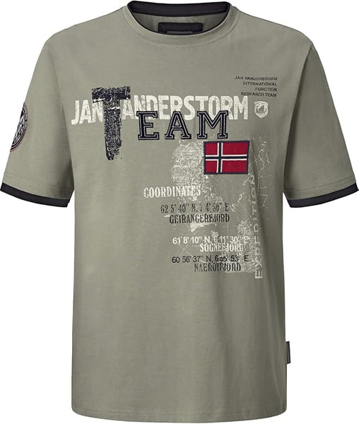 Jan Vanderstorm rövidujjú póló (Nagy méretben is)