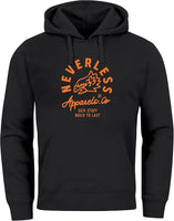 Neverless kapucnis pulóver sas motívummal (Extra méretben is)