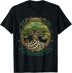 Rövidujjú póló viking motívummal (nagy méretben is)
